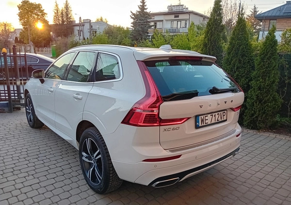 Volvo XC 60 cena 139900 przebieg: 98000, rok produkcji 2019 z Warszawa małe 781